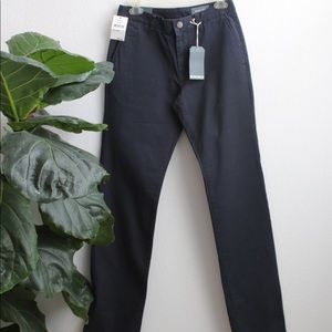 Bonobos Mens Flat Front Navy Pants Sz: 29/32